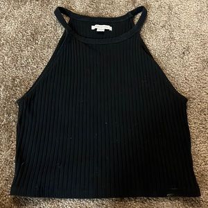 black tank top